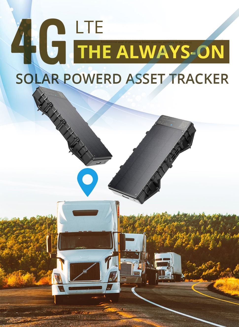 Localizator GPS solar 4G cu GPS/WIFI/BDS/LBS + baterie de 10000mAh și protecție IP67