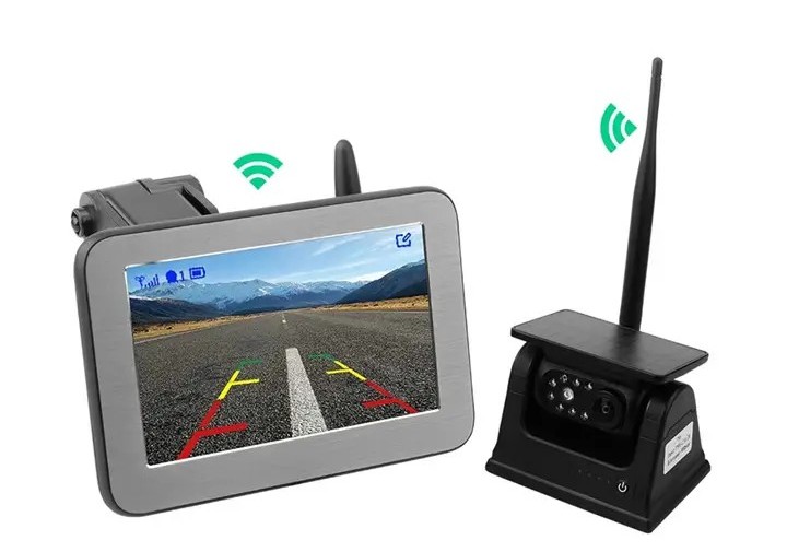set de marșarier pentru mașină rulotă camion wireless wifi magnetic solar