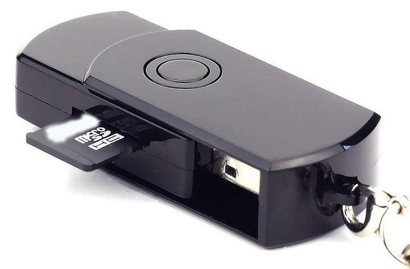 Unitate flash USB cameră spion cu microfon