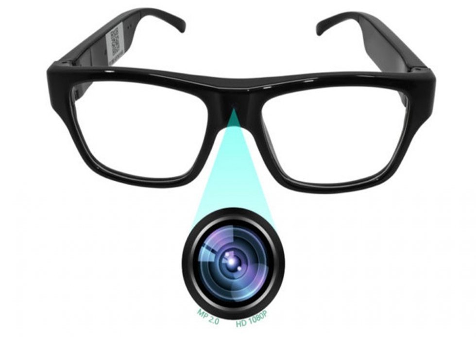 ochelari spion cu cameră FULL HD transmisie video în direct wifi