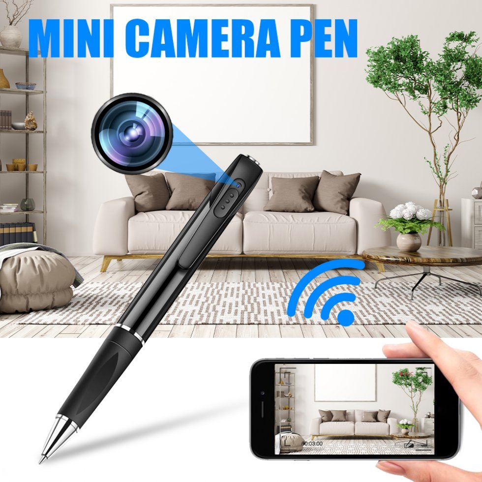 Pen camera spion FULL HD WiFi (P2P)