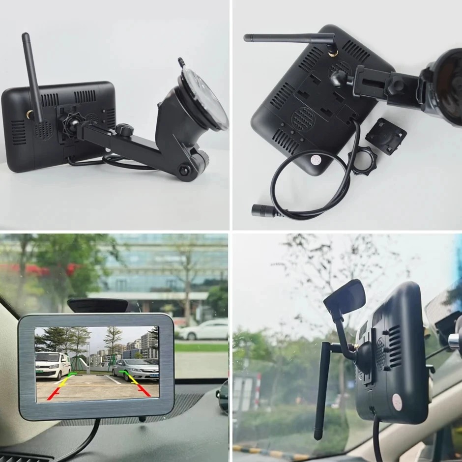 monitor si camera de marsarier pentru autoutilitare