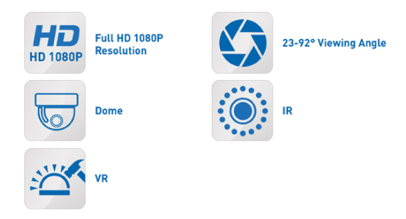 Specificația camerei AHD 000009