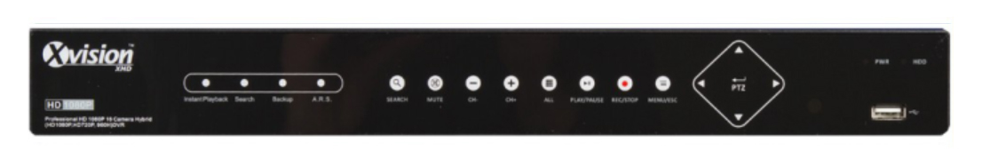 XHR1080 DVR recorder 16 canale