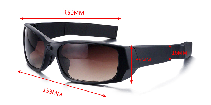 Cameră spion HD în ochelari
