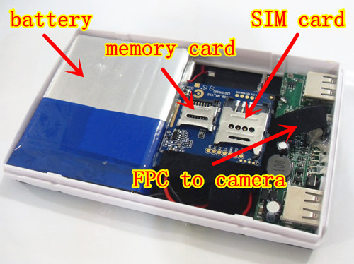 Powerbank Gsm cu cameră pe cartela SIM