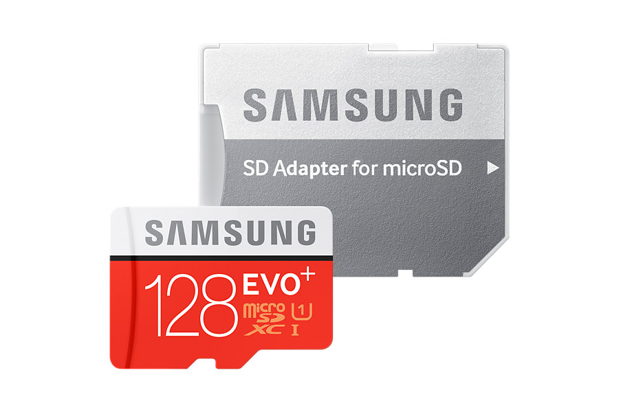 Card de memorie Samsung cu o capacitate de 128 GB