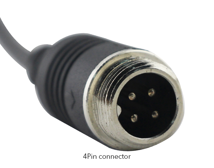 conector neecranat cu 4 pini pentru camere AHD