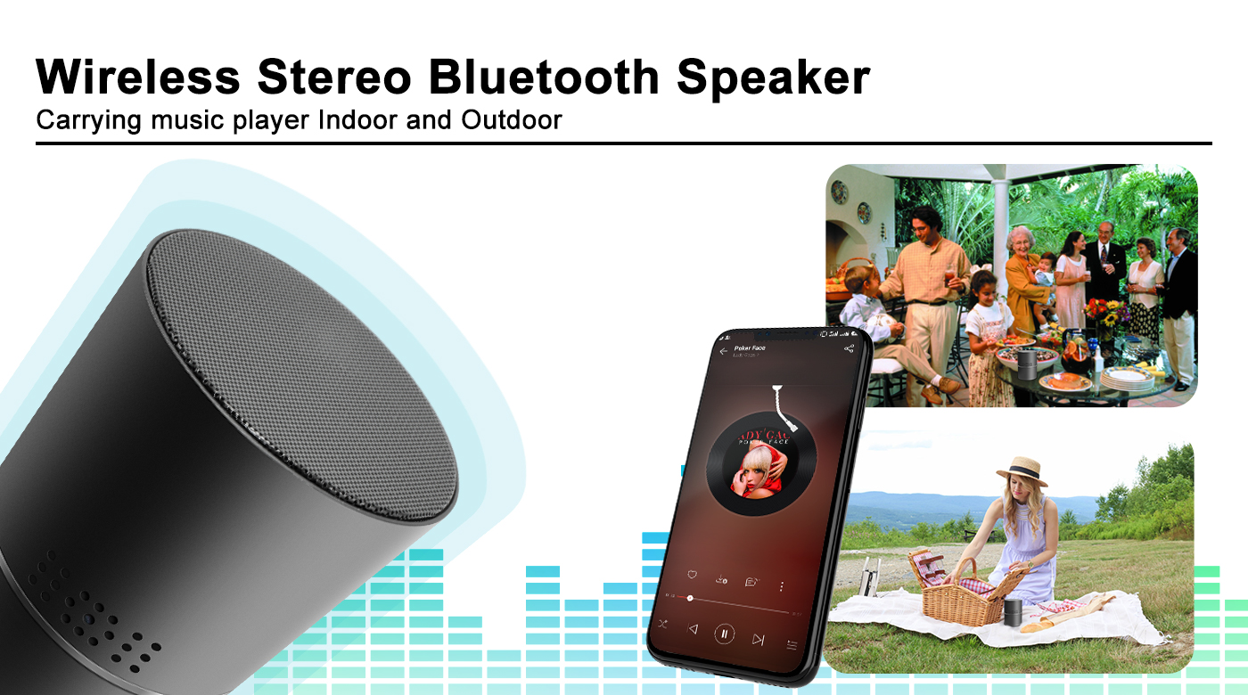 difuzor bluetooth cu camera incorporata