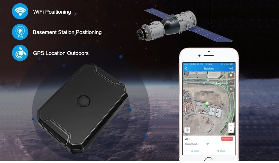tracker de poziționare GPS și lbs