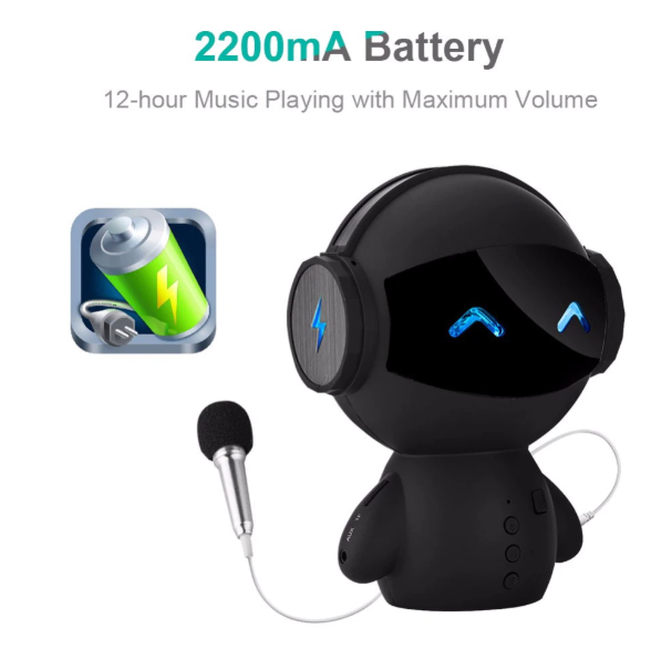 Difuzor bluetooth baterie de 2200 mAh