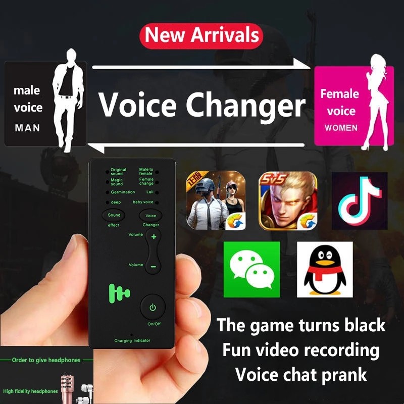 Modulator de voce cu 7 moduri