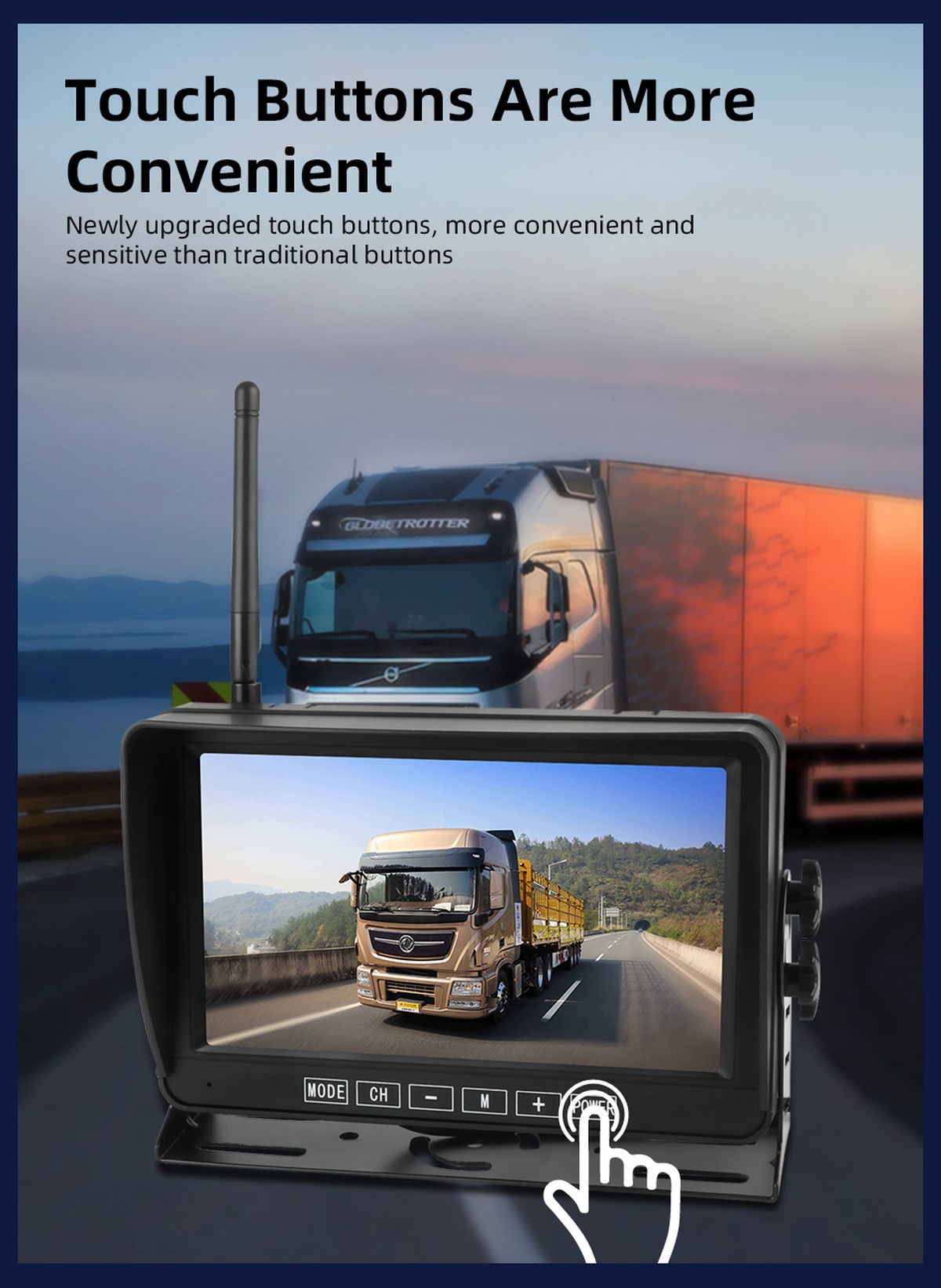 sistem de parcare wireless wifi pentru camioane