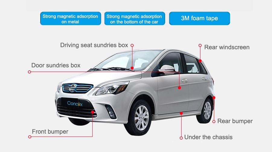 localizator GPS - magnet puternic