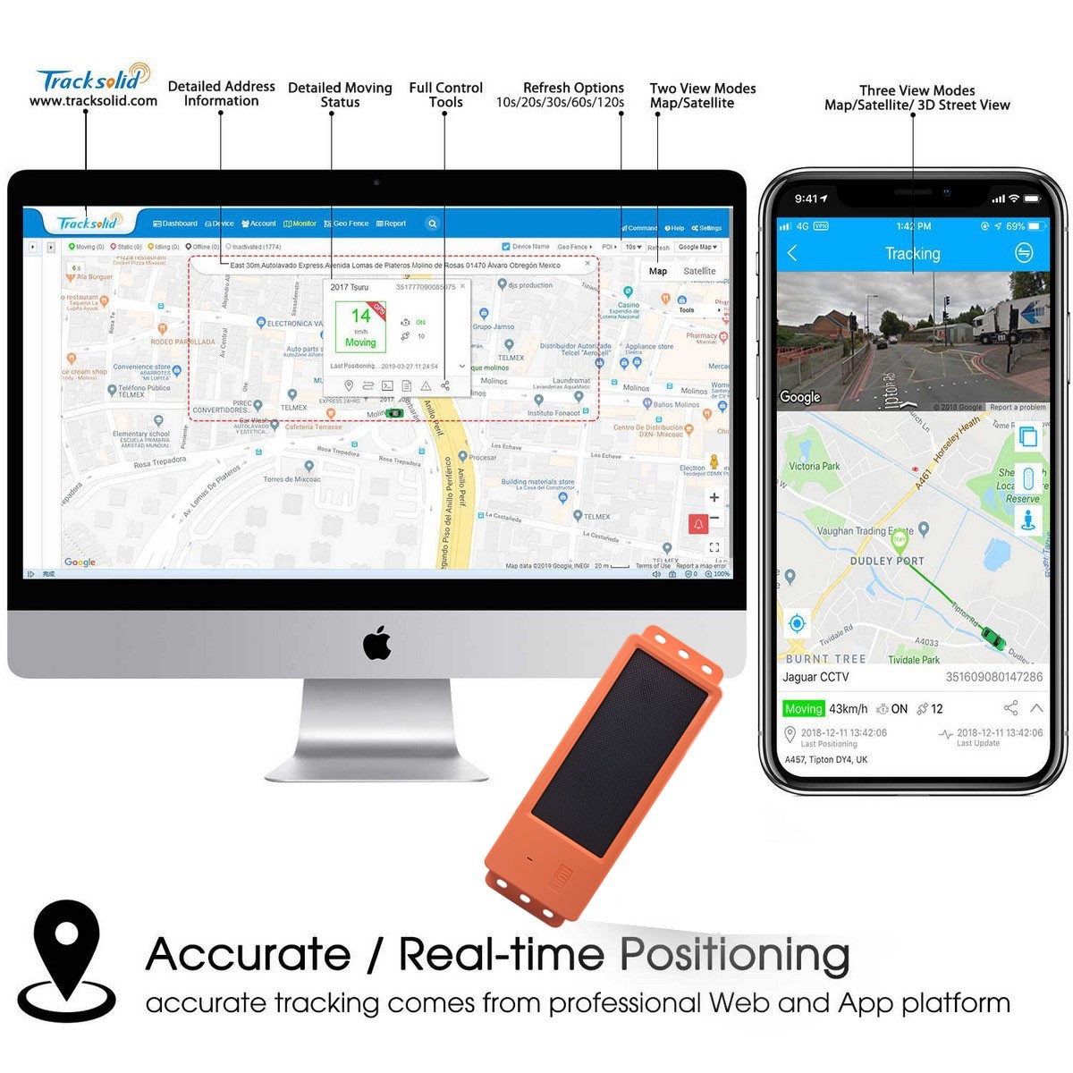 monitorizare vehicul - tracker GPS