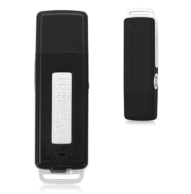 Mini recorder digital audio USB cu memorie de 4 GB