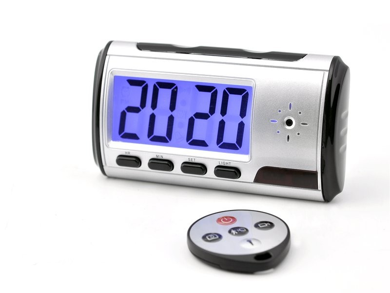 Ceas cu alarma cu mini camera si detectie miscare