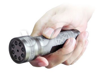 Lanterna cu camera si vedere pe timp de noapte - 8 LED IR