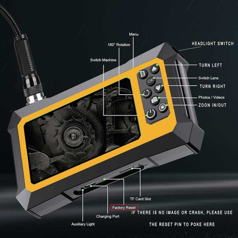 camera de inspectie cu boroscop