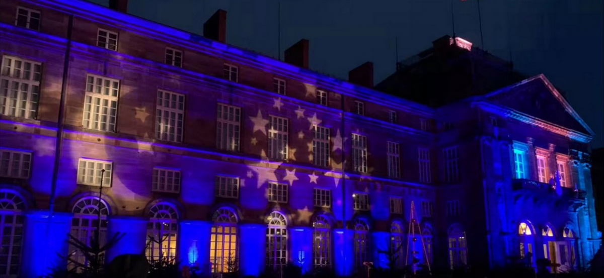 proiector gobo zoom exterior