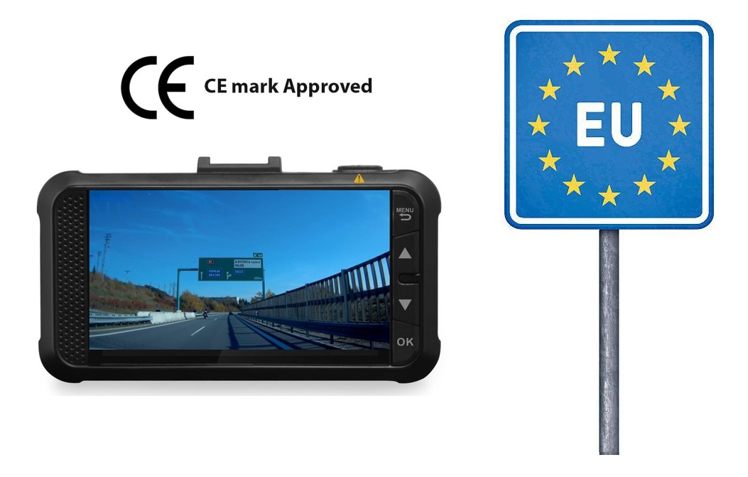 Cameră auto certificată CE pentru UE - camere auto