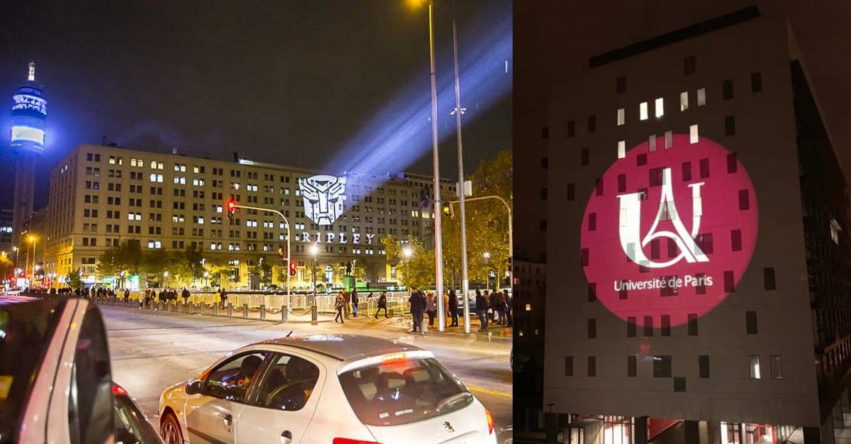 proiectie logo gobo
